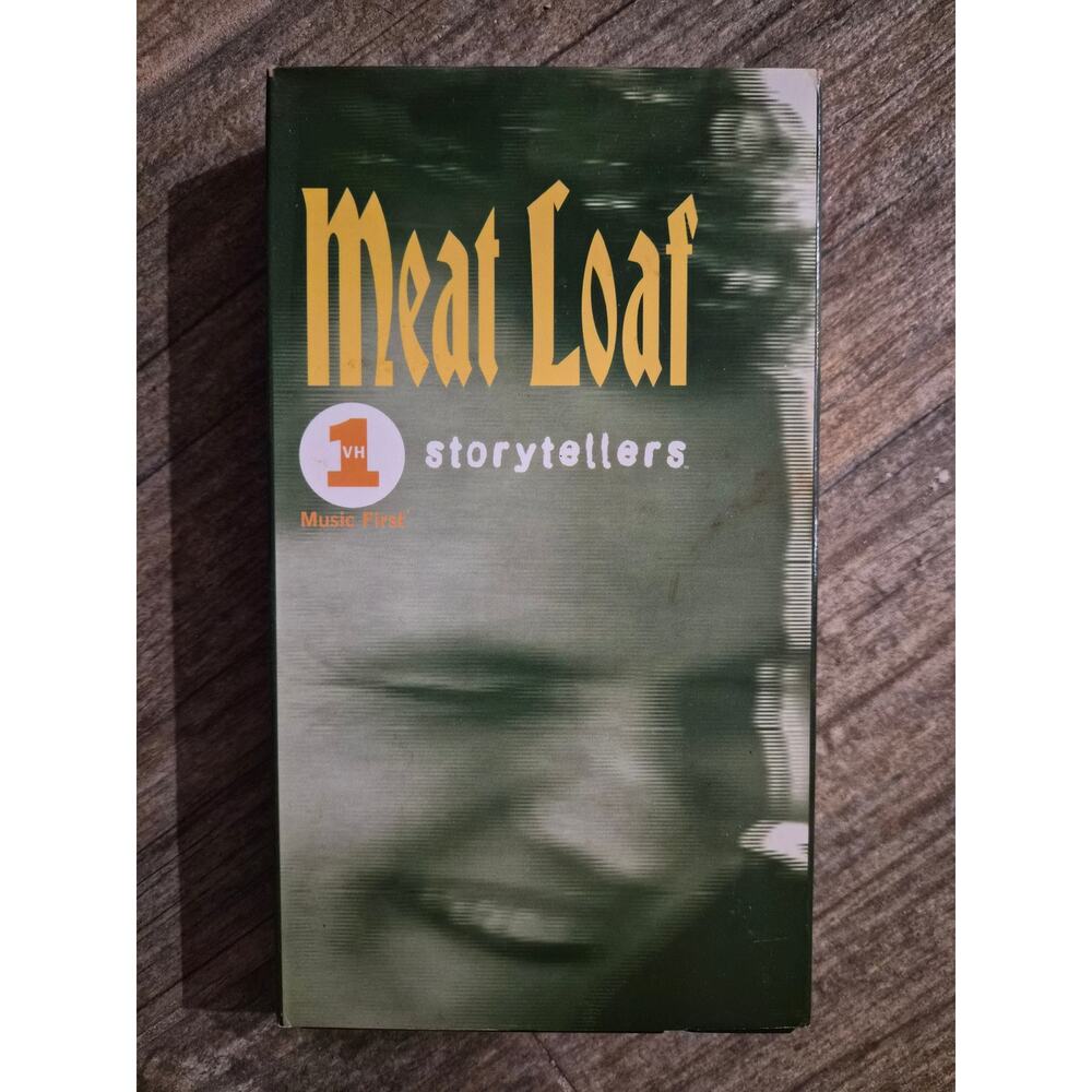 VH1 Storytellers: Meat Loaf – VHS 1999 – Live Studio Performances Beyond Records